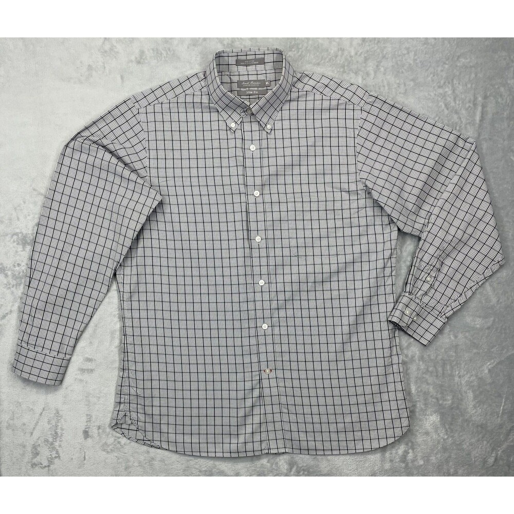 Men's XL Daniel Cremieux Signature Collection Performance Button Front Shirt